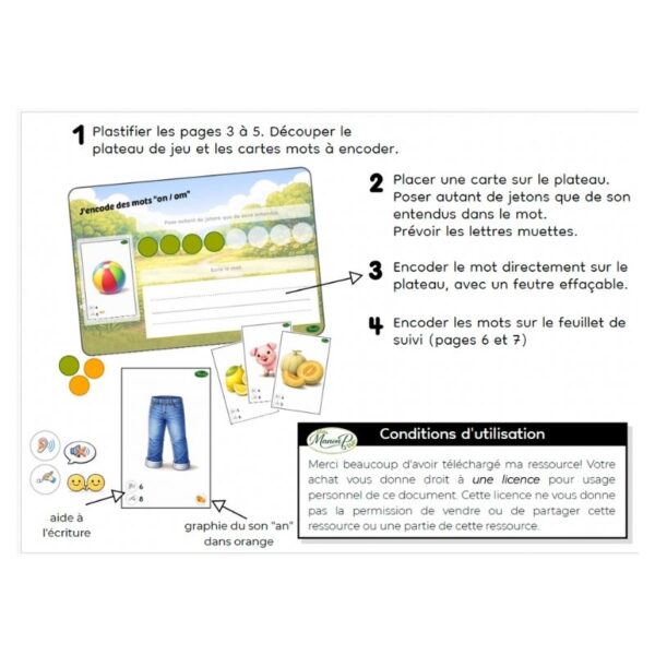 Design sans titre J'encode des mots - Digramme avec la lettre r